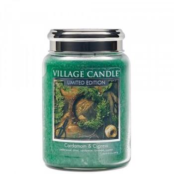 Village Candle Dome 602g - Cardamom & Cypress